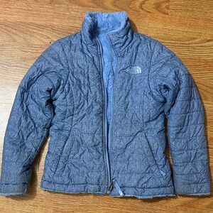 The North Face Blue Quilted Jacket